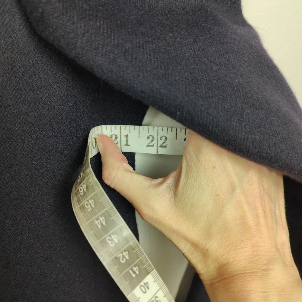 Saks Fifth Avenue Loro Piana 100% Worsted Camel Hair Blazer Men 42L Black Jacket